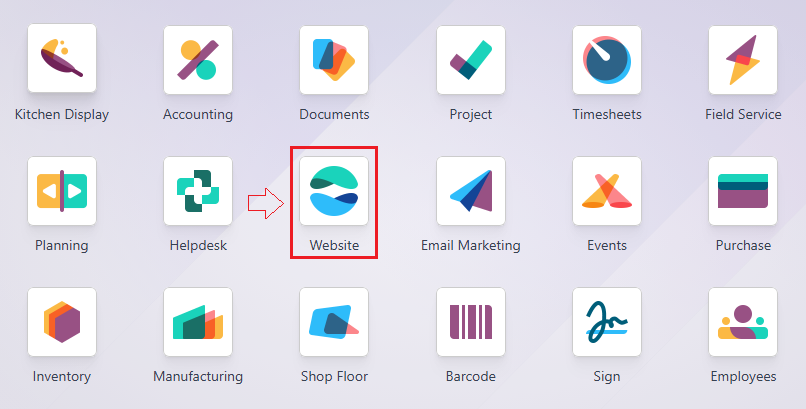 Odoo Website Module